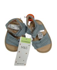 Nové - Modré sandálky/capáčky M&S vel. 18