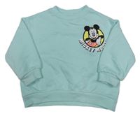 Svetlomodrá mikina s Mickeym Disney