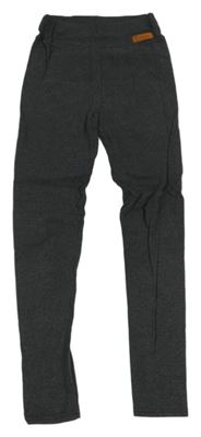 Tmavošedé silnější legíny