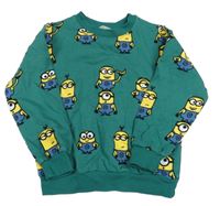 Zelená mikina s Mimoni H&M