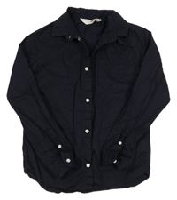 Tmavomodrá košile H&M