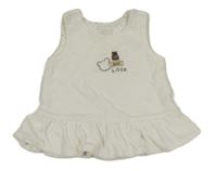 Smotanové zamatové podšité šaty s výšivkou