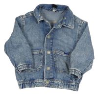 Svetlomodrá rifľová bunda H&M