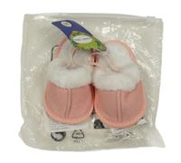 Nové - Růžové semišové capáčky vel. 20