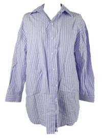 Dámská lila-bílá pruhovaná halenka Primark 