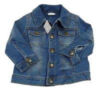 Nové - Modrá rifľová bunda F&F