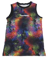 Farebné tielko s nápisom F&F