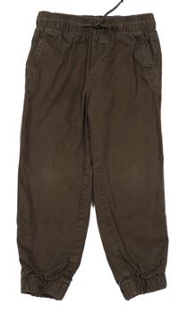 Hnedé jogger nohavice H&M