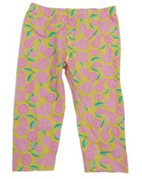 Žlté capri legíny s citrony zn. Topolino