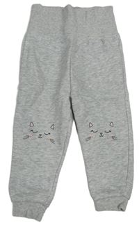 Sivé tepláky s čumáky Lupilu