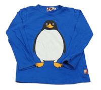 Modré tričko s tučňákem