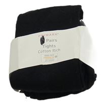 Nové - 2x čierne pančuchy Primark