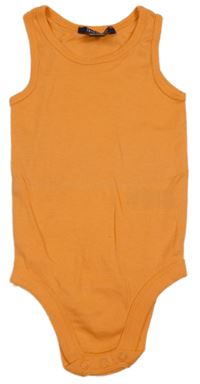 Oranžové tílkové body Lupilu