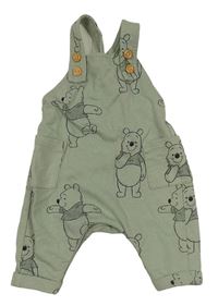 Khaki na traké tepláky s medvídkem Pú H&M