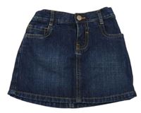 Tmavomodrá rifľová sukňa zn. Old Navy
