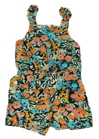 Barevný květovaný letní overal Primark 