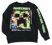 Černá mikina Minecraft George