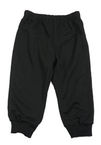 Čierne športové nohavice Shein