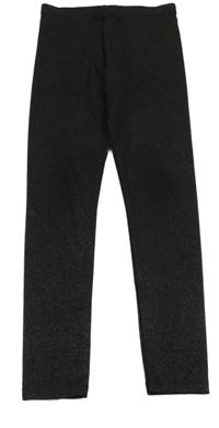 Černo-stříbrné legíny F&F