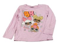 Světlerůžové triko L.O.L. Surprise