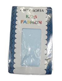 Nové - Svetlomodré silonové pančuchy Lady Sophia