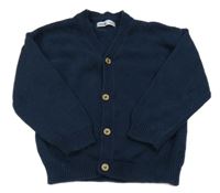 Tmavomodrý prepínaci sveter sinsay