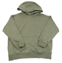 Khaki mikina s vreckom a kapucňou F&F