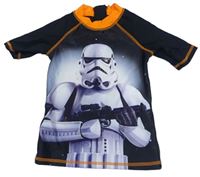 Černo-bílé UV tričko se Stormtrooperem - Star Wars