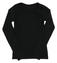 Čierne spodné funkčné tričko