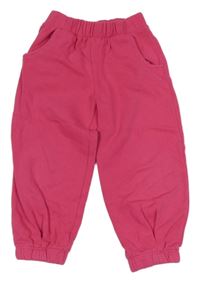 Fuchsiové tepláky Little Kids