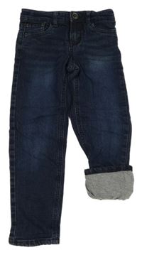 Tmavomodré podšité rifle Pocopiano