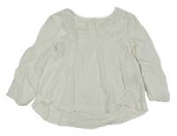 Bílá halenka s krajkou H&M