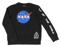 Čierna mikina s logem NASA M&S