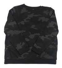 Čierna army mikina Primark