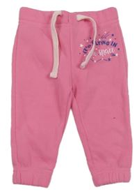 Ružové tepláky s nápisom Pep&Co