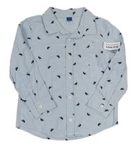 Svetlomodrá košeľa s diny Old Navy
