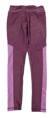 Fialovo-lila sportovní legíny Dunnes Stores
