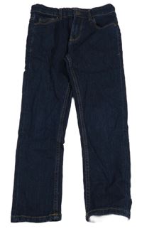 Tmavomodré skinny rifle Next