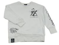 Bílá mikina - Jack Skellington Primark