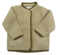 Béžová huňatá prepínaci mikina Name it