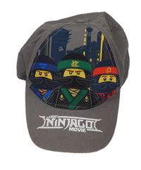 Šedá kšiltovka - Lego Ninjago