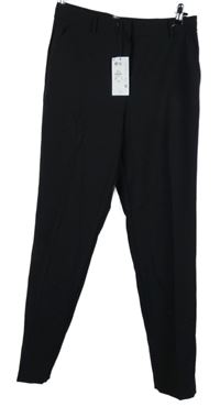 Nové - Dámské černé kalhoty s puky Primark 