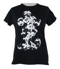 Dámské černé tričko s Minnie Disney 