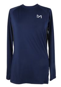 Pánske tmavomodro-čierne športové tričko