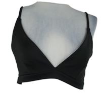 Dámsky čierny crop top Boohoo