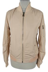 Dámský světlerůžový šusťákový bomber MissGuided 