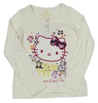 Smotanové tričko s Hello Kitty zn. M&S
