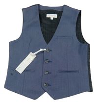 Nové - Tmavomodrá společenská vesta Debenhams