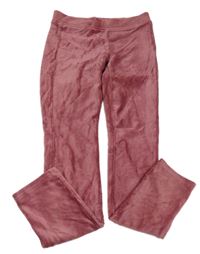 Vínové žebrované legíny Alive