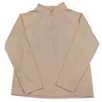 Svetloružová športová mikina